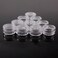 JOVANA 100 Pcs Clear Plastic Cosmetic Sample Containers  5 Gram