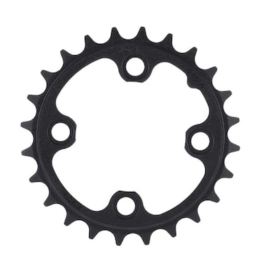 TruVativSRAM 24T x 64mm 9 Speed 2x10 Chainring Black Alloy