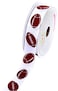 Creative Ideas GSO0708FOT Grosgrain 78Inch Sports Ribbon 10Yard Football
