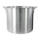 CHARD ASP60 Aluminum Stock Pot and Strainer Basket Set Silver 60 quartLarge