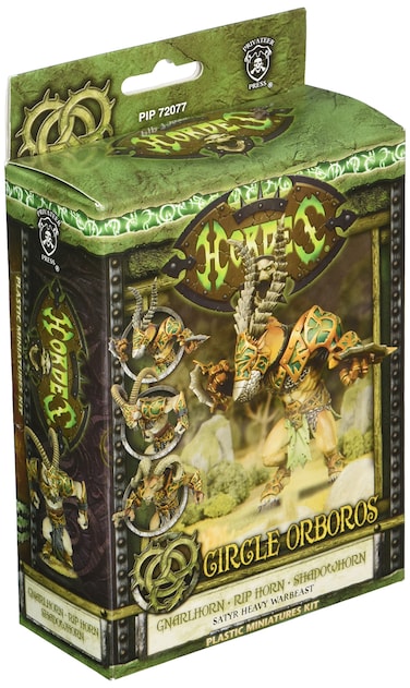 Privateer Press Hordes  Circle  GnarlhornRip HornShadowhorn Model Kit