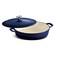 Tramontina Enameled Cast Iron Covered Braiser Gradated Cobalt 4Quart 80131069DS