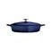 Tramontina Enameled Cast Iron Covered Braiser Gradated Cobalt 4Quart 80131069DS