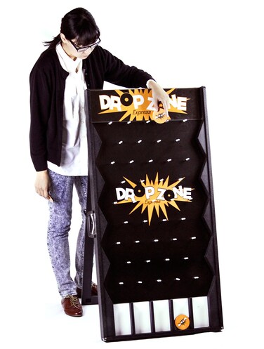 MIDWAY MONSTERS Drop Zone Express  Portable Customizable Carnival Game Board
