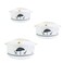 Cello Chef Super 3 pcs Insulated Hot Pot Casserole Gift Set 2500ml 850ml 1500ml White