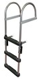 JIF Marine EPZ3 Transom Pontoon Ladder 3Step