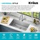 Kraus KHU10032 Standart PRO 16 Gauge Undermount Single Bowl Stainless Steel Kitchen Sink 32 Inch