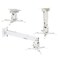Luxburg Universal Ceiling Projector Mounting Bracket Kit Holds 15kg 30 Degrees Black