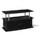 Convenience Concepts Designs2Go 40 inch TV Stand with 2 Storage Cabinets and Shelf Espresso