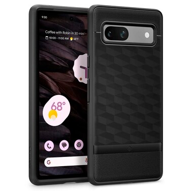 Caseology Parallax for Google Pixel 7a case 5G Military Grade Drop Tested Enhanced Ergonomic Design Case 2023  Matte Black