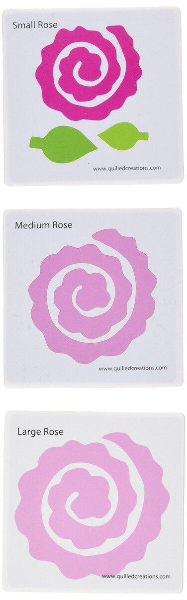Quilling Dies Blooming Roses