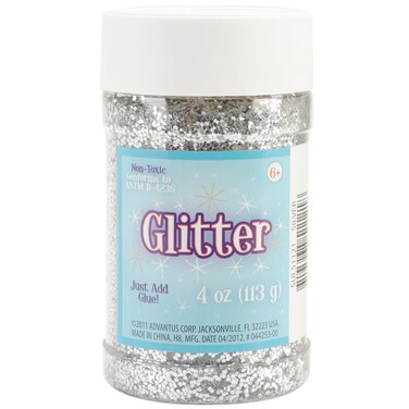 Glitter 4ozSilver