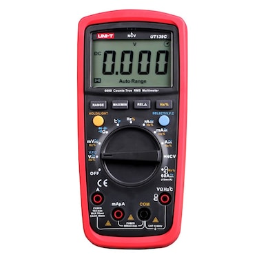 UNIT UT139C Unit Digital Multimeter Auto Range True RMS Meter Capacitor Tester Handheld 6000 Count Voltmeter Temperature