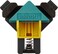 wolfcraft 2 ES 22 Corner Clamp I 3051000 I For quick and easy fixing of boards and frames at a 90 angle for example when assembling shelves small cupboards or frames