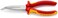 KNIPEX Tools  Long Nose Pliers With Cutter 40 Degree Angled 1000V Insulated 2626200 Multi 8