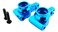 Hot Racing ECT2206 Aluminum Rear Hubs blue  ECX 2WD