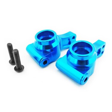 Hot Racing ECT2206 Aluminum Rear Hubs blue  ECX 2WD