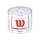 Wilson Pro Perforated Tennis Racket Overgrip Pro Perforated White Pack of 60