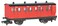 Thomas  Friends  RED BRAKE COACH  HO Scale