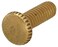 The Hillman Group 54010 832 x 12Inch Knurled Head Screw Brass 20Pack