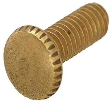 The Hillman Group 54010 832 x 12Inch Knurled Head Screw Brass 20Pack