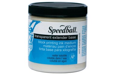 Speedbal Transparent Extender Base for Block Printing Ink 8 Ounces