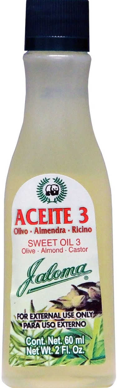 Jaloma Hair Styling Oil 3  2 Fl Oz 6E1 milliliters  Hair Treatment and Skin Moisturizer with Olive Oil Almond Oil and Castor Oil  Hair Styling Agent