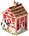Appletree Design Barn Yard Cookie Jar 1038Inch