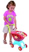 PlayGo Lightweight Shopping Cart Toy 18 Pc Set with Adjustable Handle Pretend Play for Toddler Kids Age 3 Years  Up