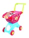 PlayGo Lightweight Shopping Cart Toy 18 Pc Set with Adjustable Handle Pretend Play for Toddler Kids Age 3 Years  Up