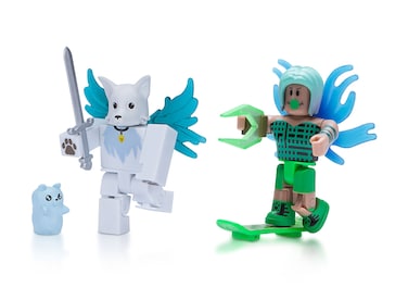 Roblox Celebrity Collection  LA Hoverboarder  Ghost Forces Phantom Two Figure Bundle Includes 2 Exclusive Virtual Items
