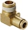 Eaton Weatherhead 1869X4X6 Brass CA360 DOT Air Brake Tube Fitting 90 Degree Elbow 38 NPT Male x 14 Tube OD