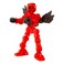 Zing Klikbot Axil  Series 1  Red  Stop Motion Animation Toy Figure