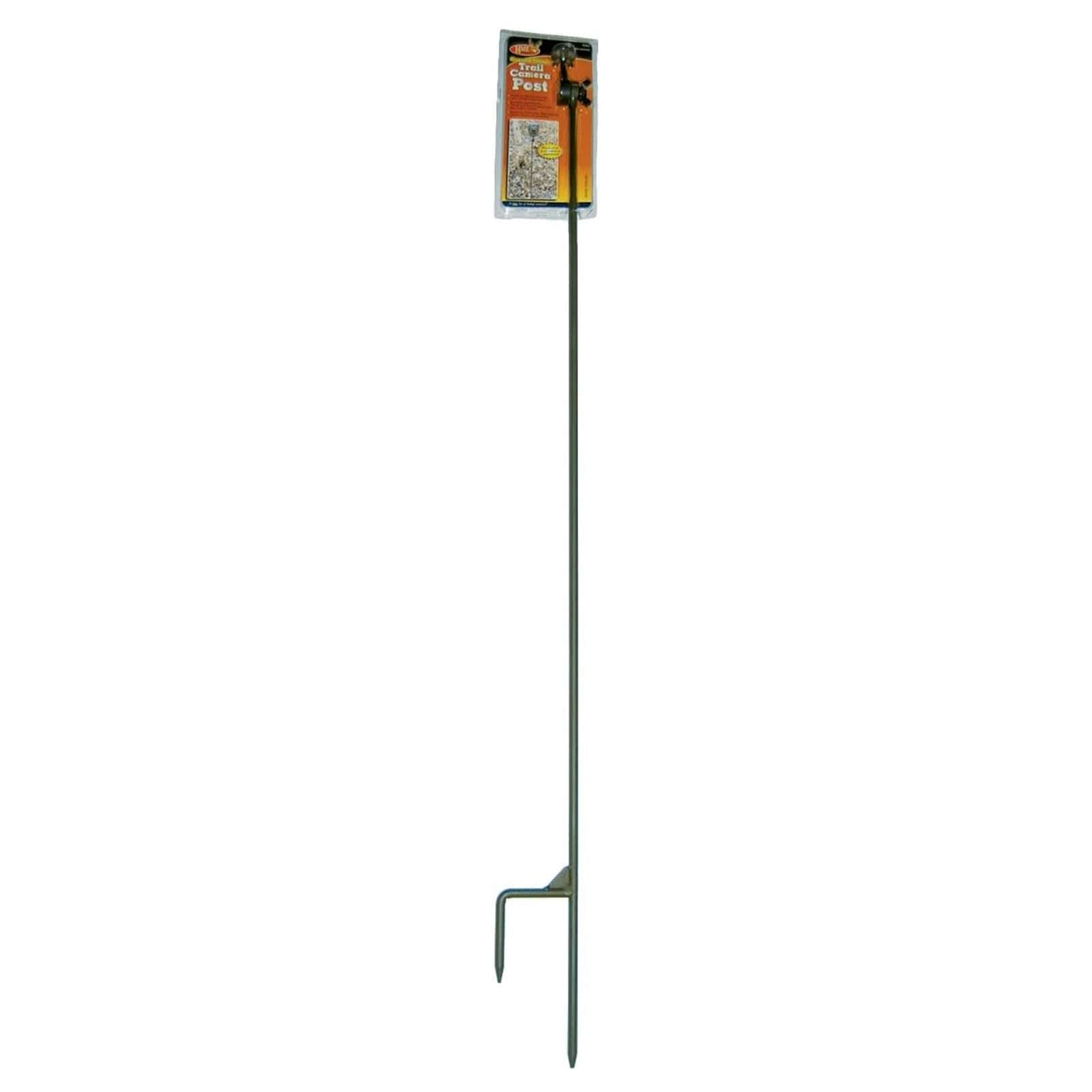 hme Hme Trail Camera Holder Post Compact Sturdy Adjustable Design Easy Installation Vers