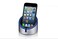 Just Mobile ST158BL AluCup Deluxe Desktop Stand  Retail Packaging  Blue