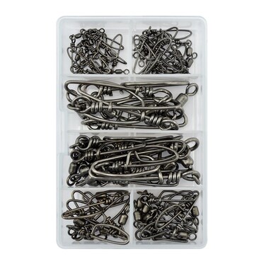 American Fishing Wire MightyMini Stainless Steel Snap Swivel Kit