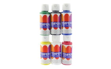 PRO ART Liquid Tempera Paint 6 Color Packs Regular Colors 2 fl oz 6 Color Pack