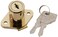 First Watch Security 1356 Cabinet  Drawer Lock Polished Brass Finish 1 Count Pack of 1