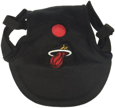 Sporty K9 NBA Miami Heat Dog Cap Small