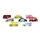 Excellerations 4 x 1 x 214 inches Wooden Block Play Community Trucks Set of 8 Preschool Educational Toys Supports Early STEM Skills Ages 3 Years and Up