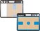 Sport Write Pro Basketball DryErase Board with halfcourt feature