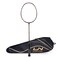 LiNing GForce Superlite Max 9 BlackRed Carbon Fiber Unstrung Badminton Racket with Free Full Cover