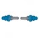 Vic Firth VICEARPLUG HighFidelity Hearing Protection Regular Size BLUE