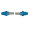 Vic Firth VICEARPLUG HighFidelity Hearing Protection Regular Size BLUE
