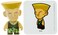Guile 1 Street Fighter x KidRobot 3 MiniFigure Series