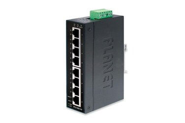 IGS801M IP30 Industrial SNMP Switch 8Port 101001000BaseTX 40 75C