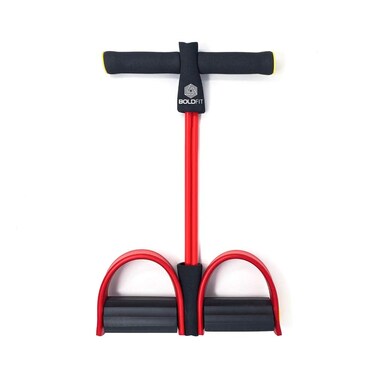 Boldfit Double Spring Tummy Trimmer Men and Women for Abs Workout Stomach Exercise Machine for Women and Men Exercise in Gym Home for Abdominal Belly Exercise Waist Trimmer Tummy Twister Black