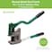 Greenlee 710 11132 Manual Metal Stud Punch Tool with Aluminum Head and Contoured Handle 11132 Diameter SelfStripping Stud Puncher