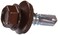 The Hillman Group 48053 14 X 78Inch Brown Painted Head Lap Stitch Screw 1Pound