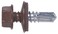 The Hillman Group 48053 14 X 78Inch Brown Painted Head Lap Stitch Screw 1Pound